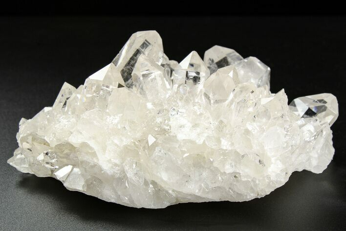 Clear Quartz Crystal Cluster - Brazil #258928